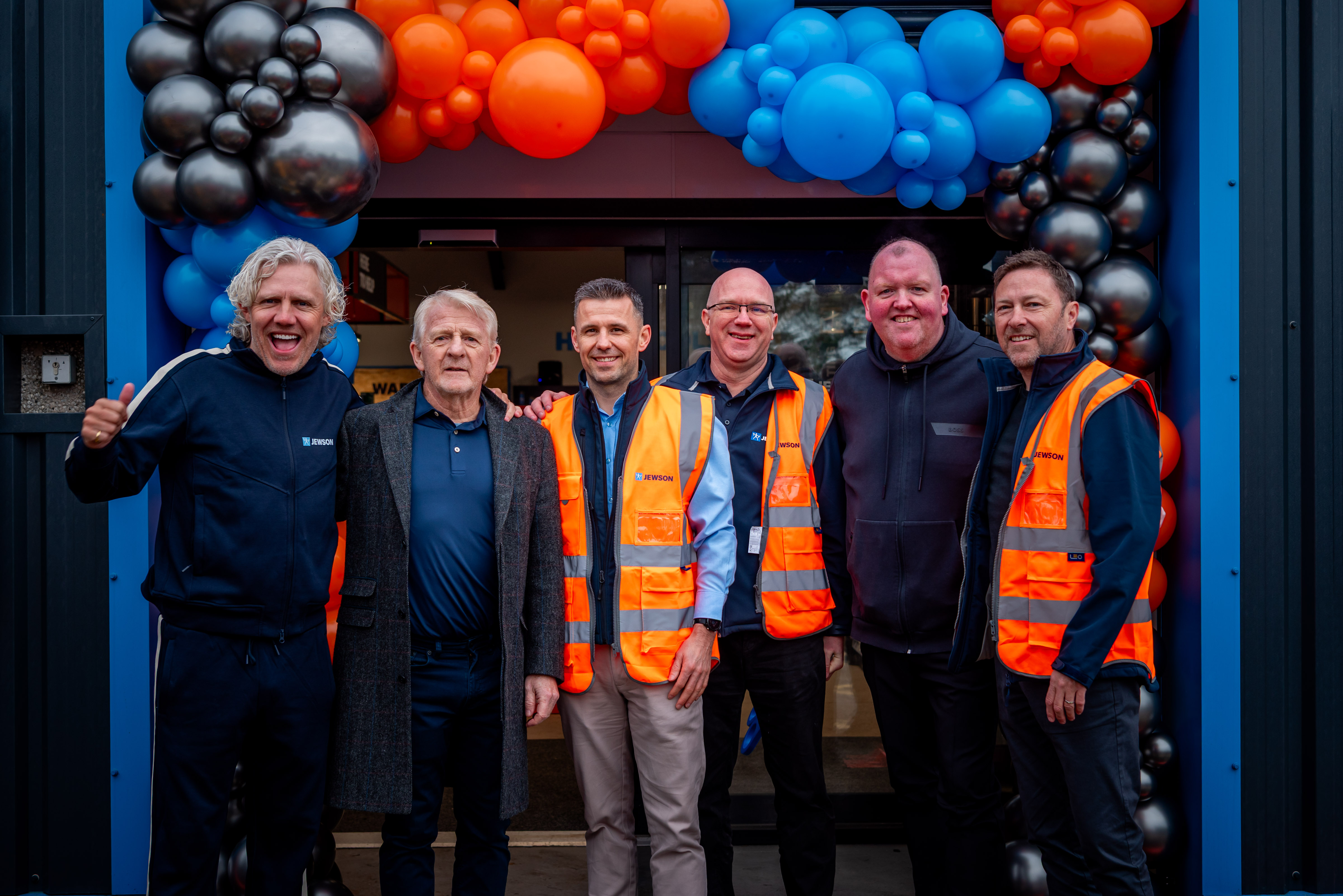 Celebrities attend Jewson Aberdeen relaunch