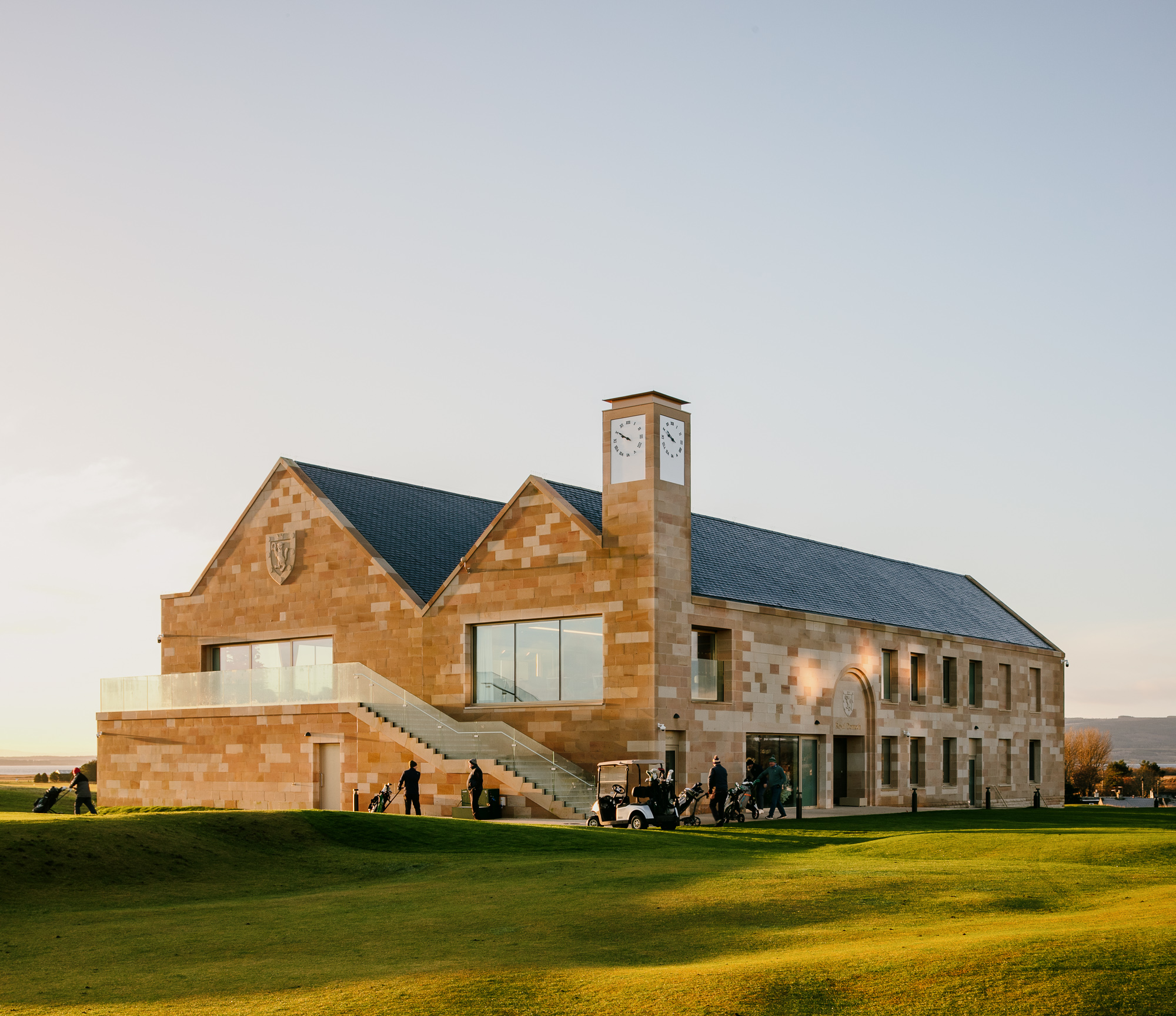 Keppie showcases newly completed clubhouse at Royal Dornoch