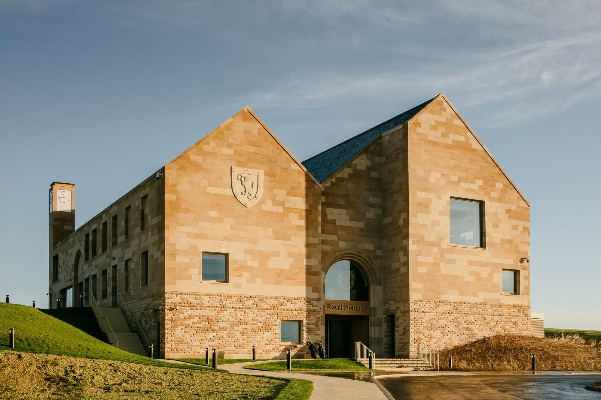 Keppie showcases newly completed clubhouse at Royal Dornoch