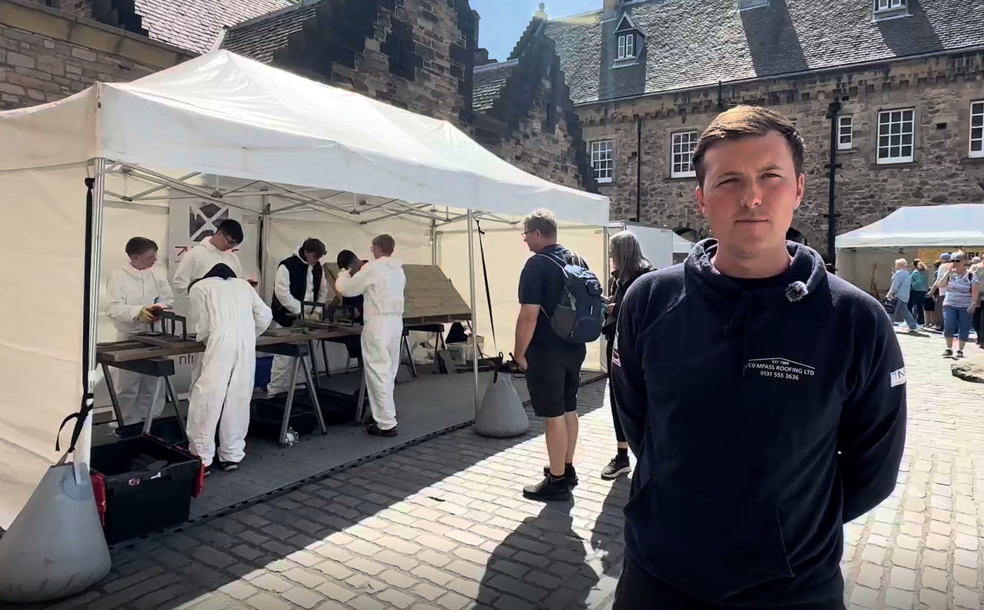 NFRC returns to Edinburgh Castle for Build Your Future skills event