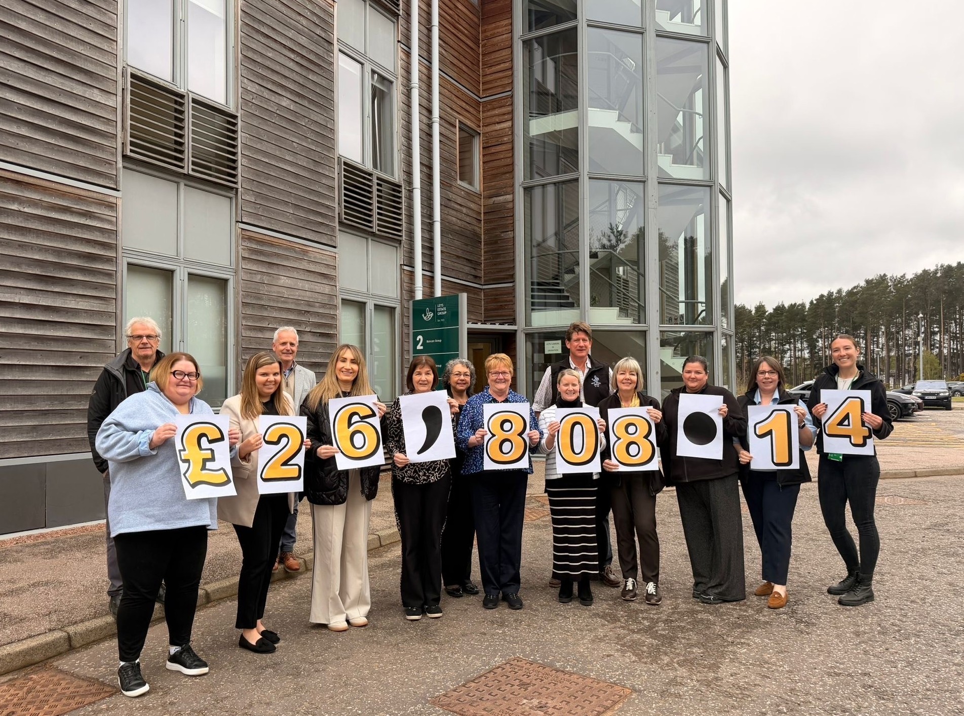 Bancon raises more than £26,000 for trio of charities