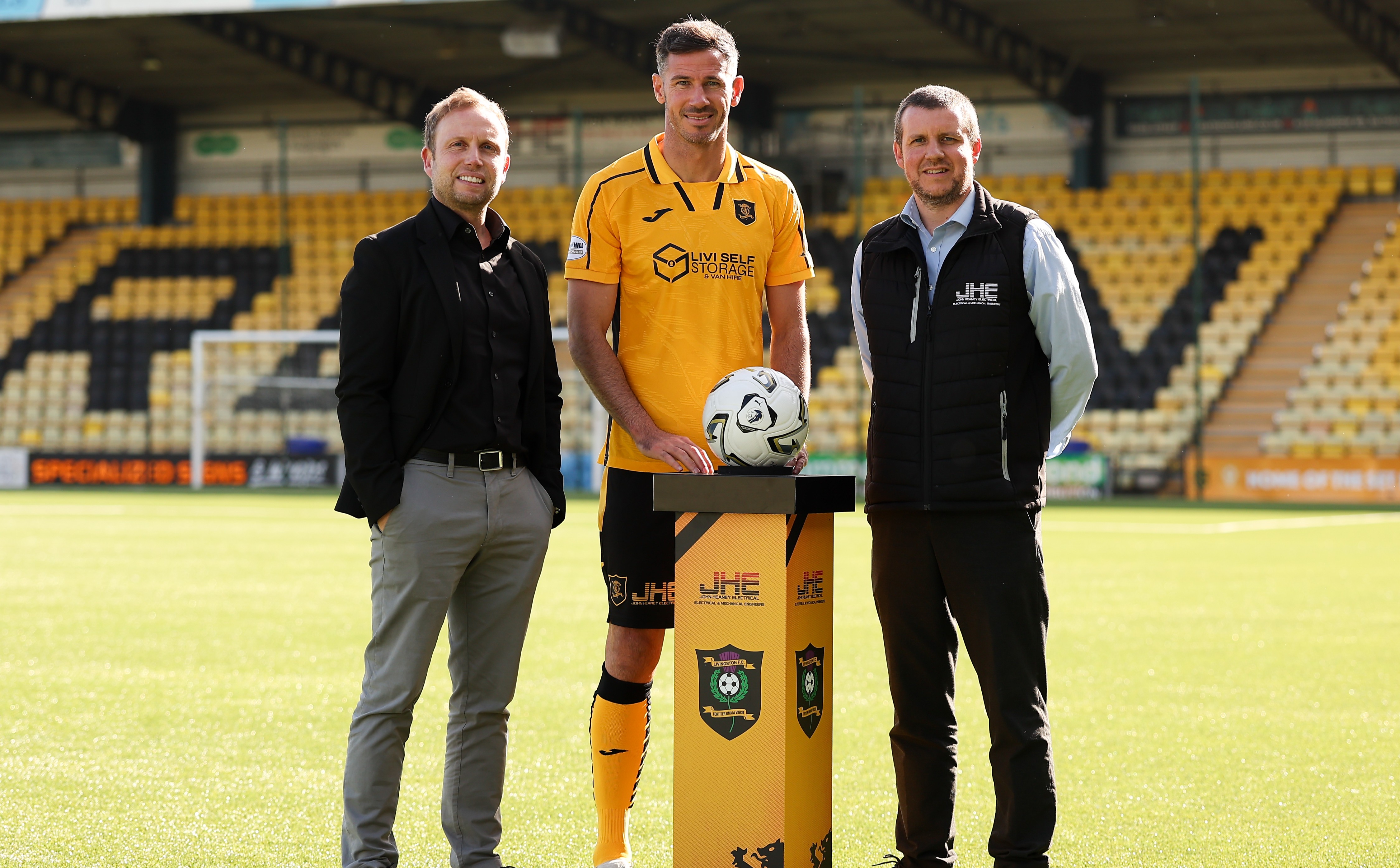 JHE extends sponsorship of Livingston FC | Scottish Construction Now
