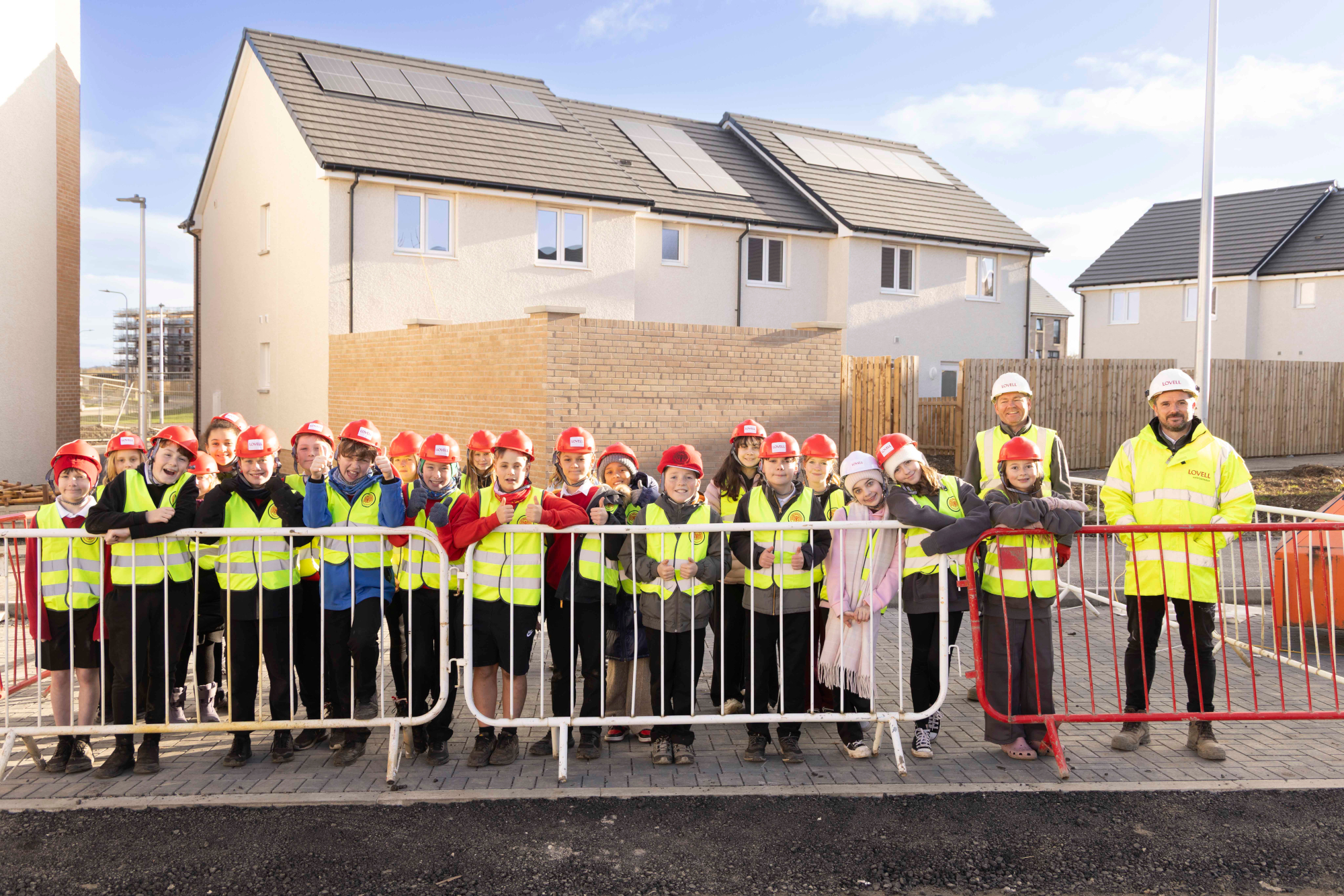 South Queensferry pupils swap classrooms for Lovell construction site
