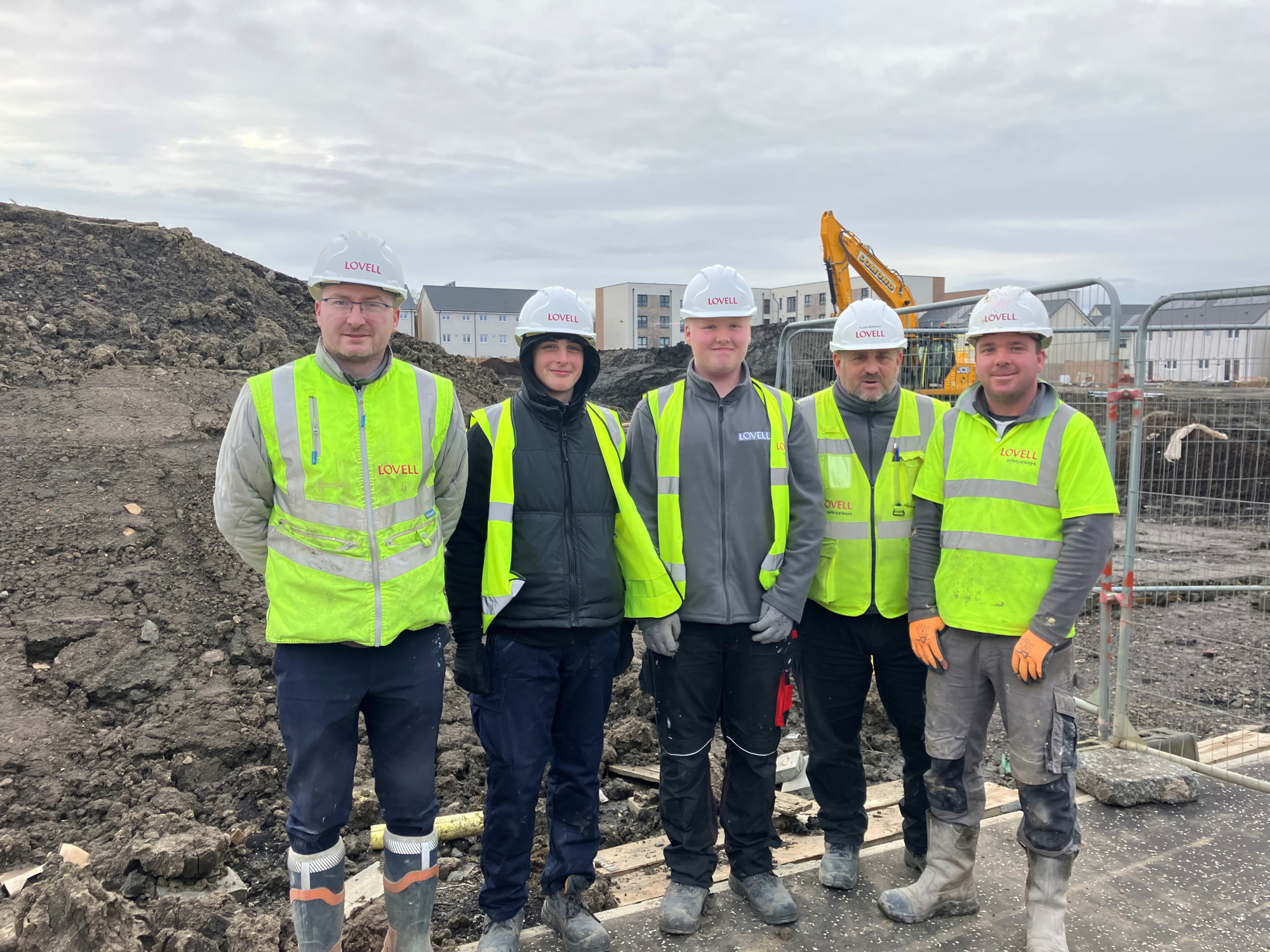 South Queensferry pupils swap classrooms for Lovell construction site