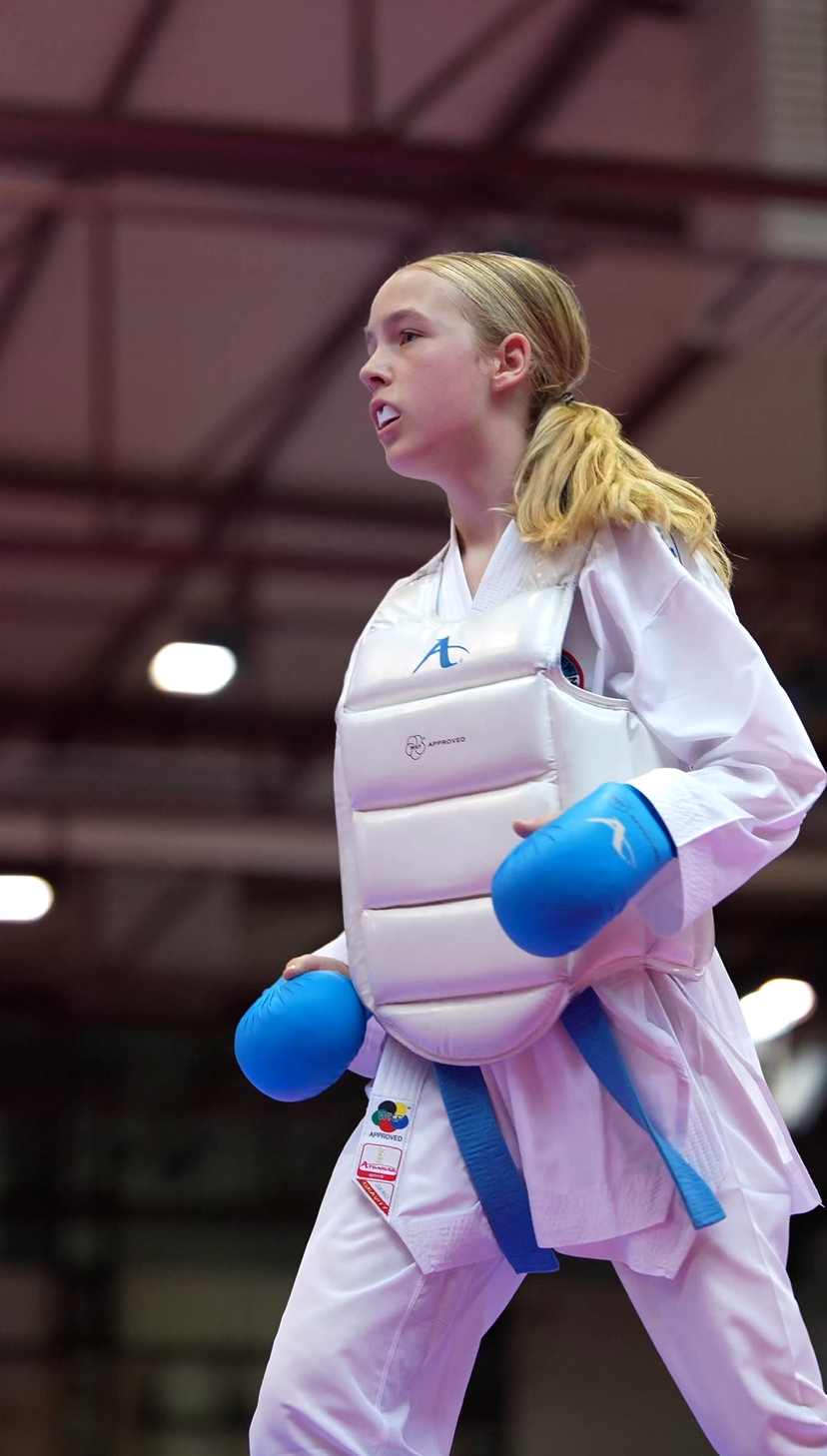 Bellway supports rising Scottish karate athlete