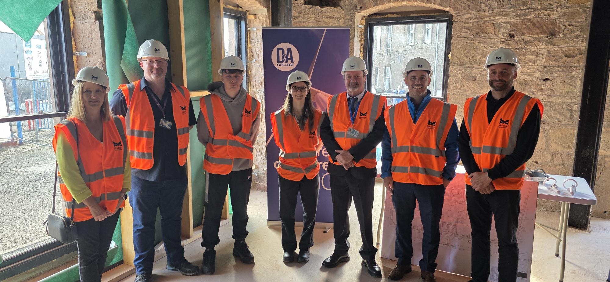 Minister meets next generation of offshore wind talent at Montrose Port Skills Academy