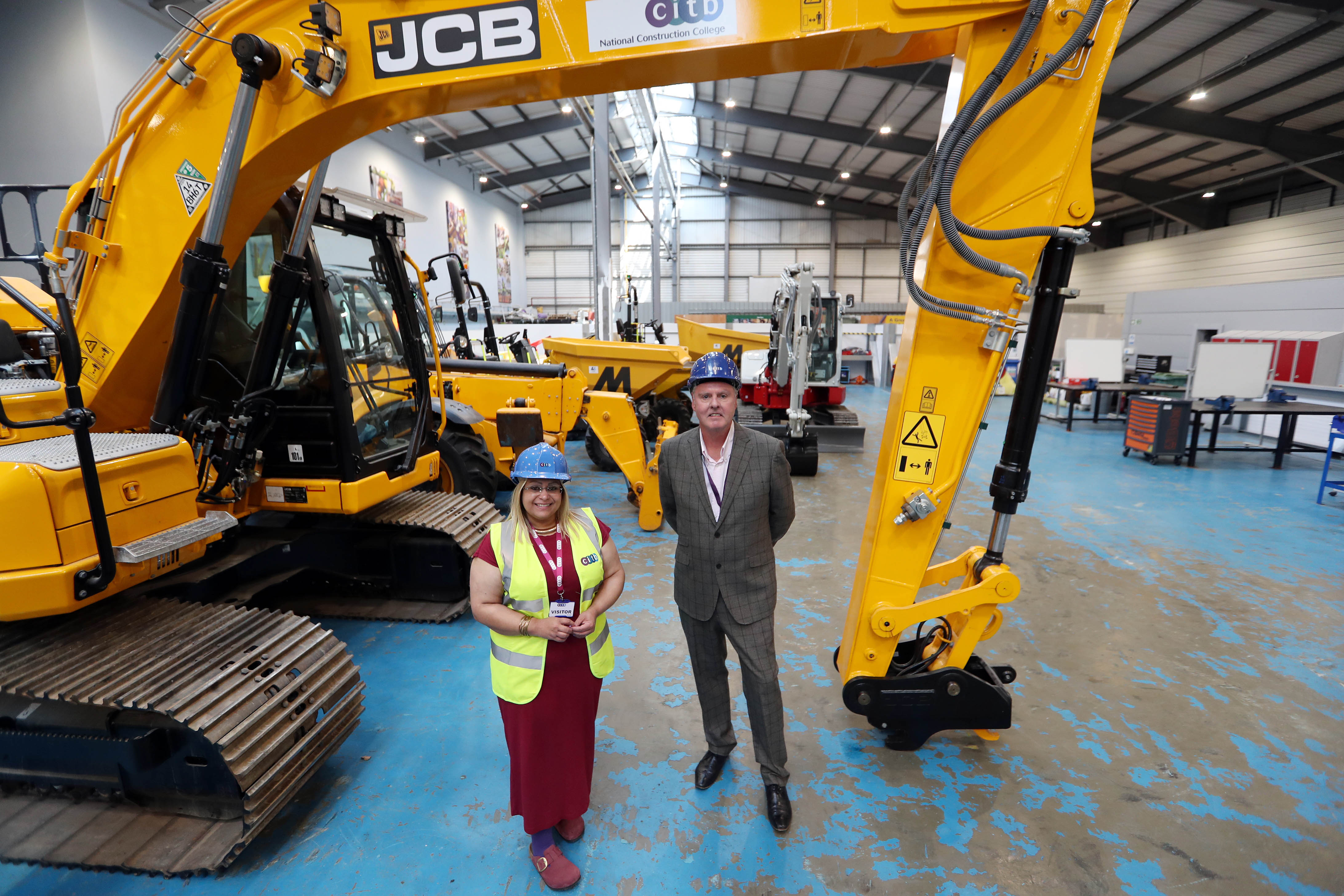 MSP visits CITB’s National Construction College in Inchinnan