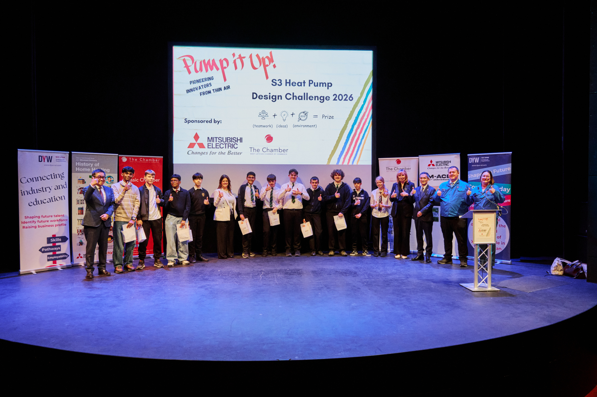 St Kentigern’s Academy wins ‘Pump It Up!’ challenge