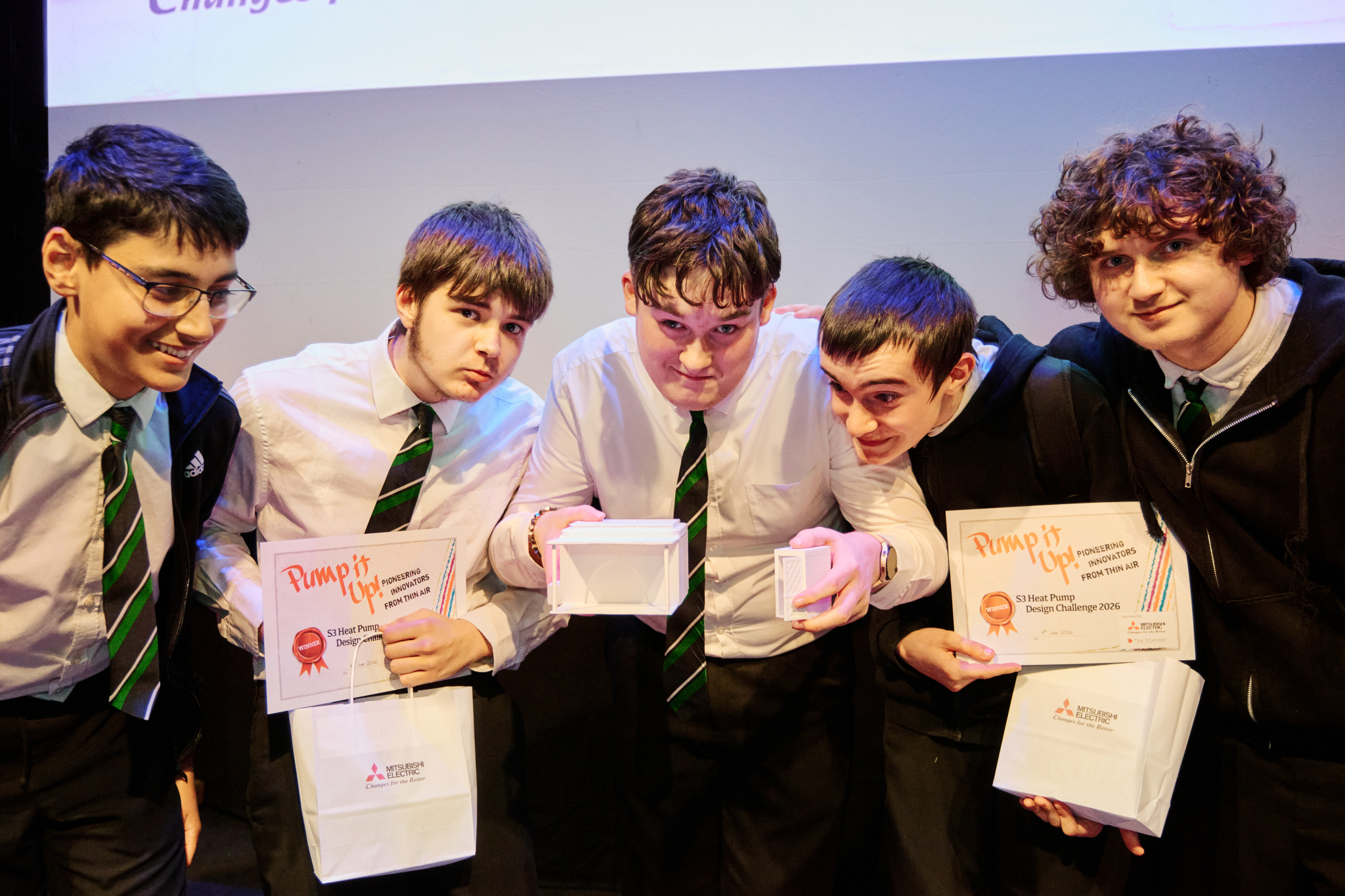 St Kentigern’s Academy wins ‘Pump It Up!’ challenge