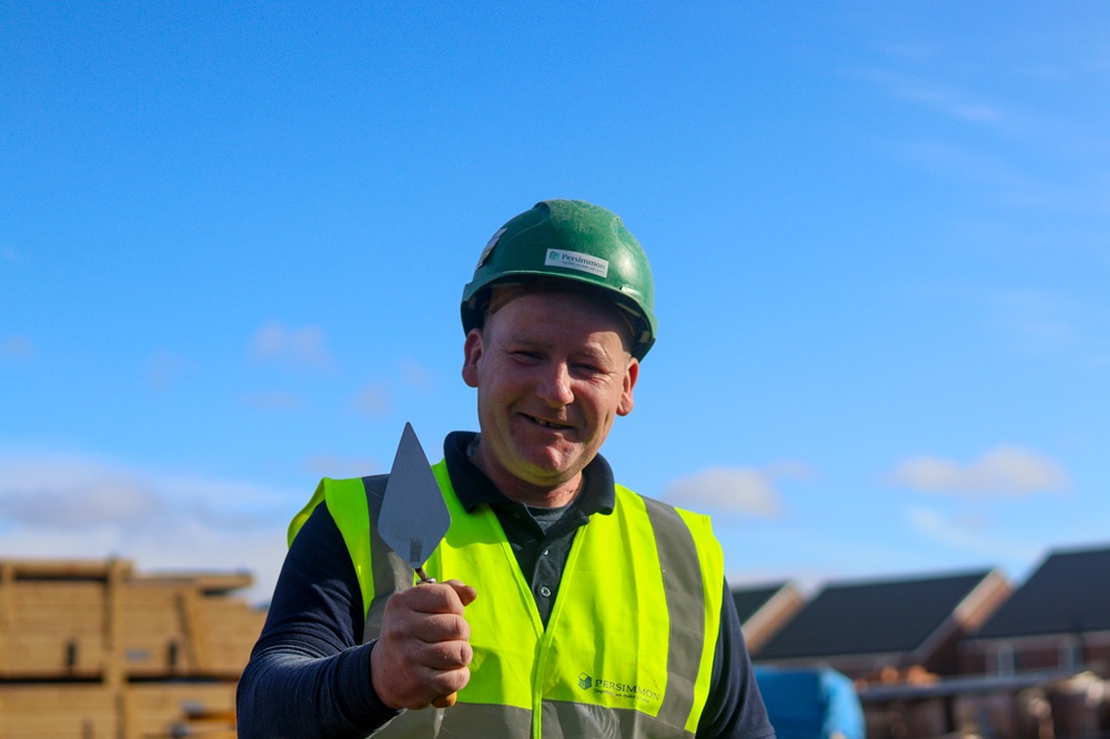 And finally... meet Scotland’s oldest bricklaying apprentice