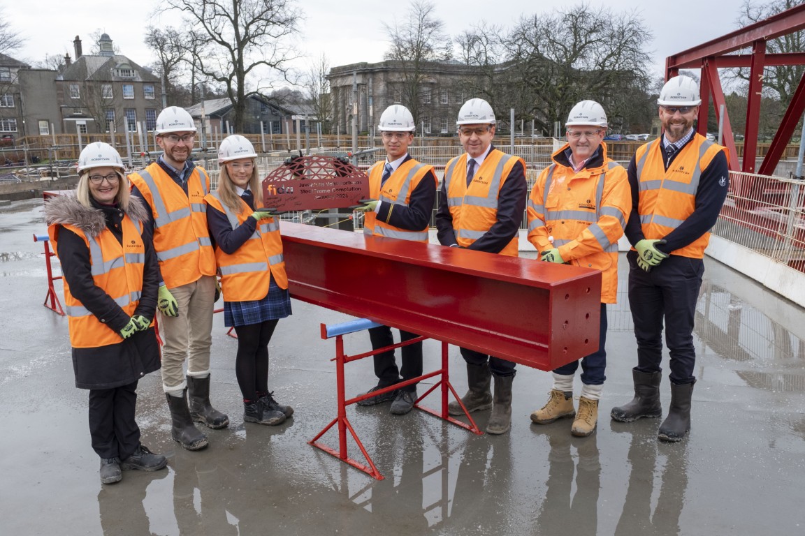 Milestone reached on first-of-its-kind eco-education building