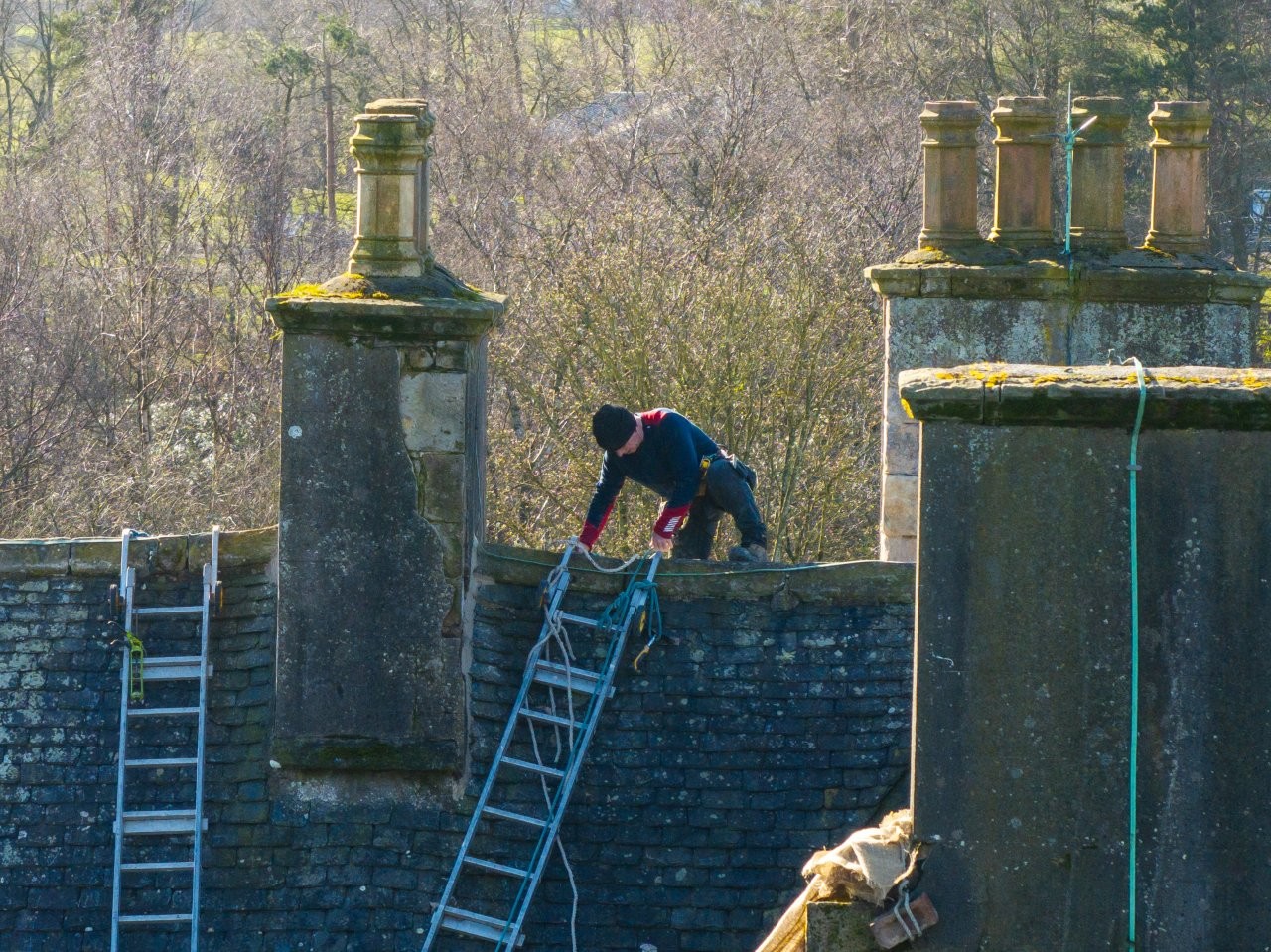Trio of funders back emergency heritage rescue at Bannockburn House