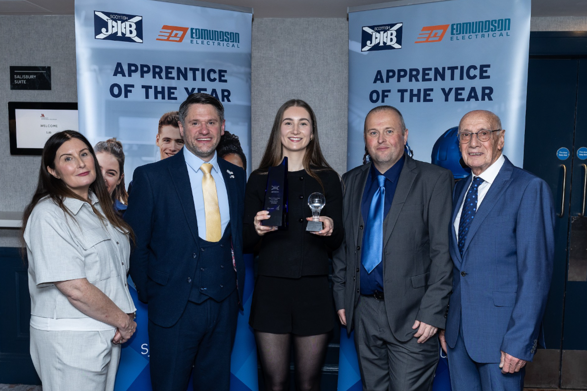 Inverness electrician hailed SJIB Apprentice of the Year 2026