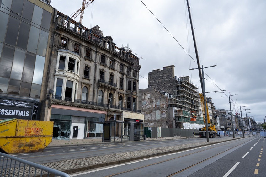 Edinburgh welcomes £5m government support for Princes Street response