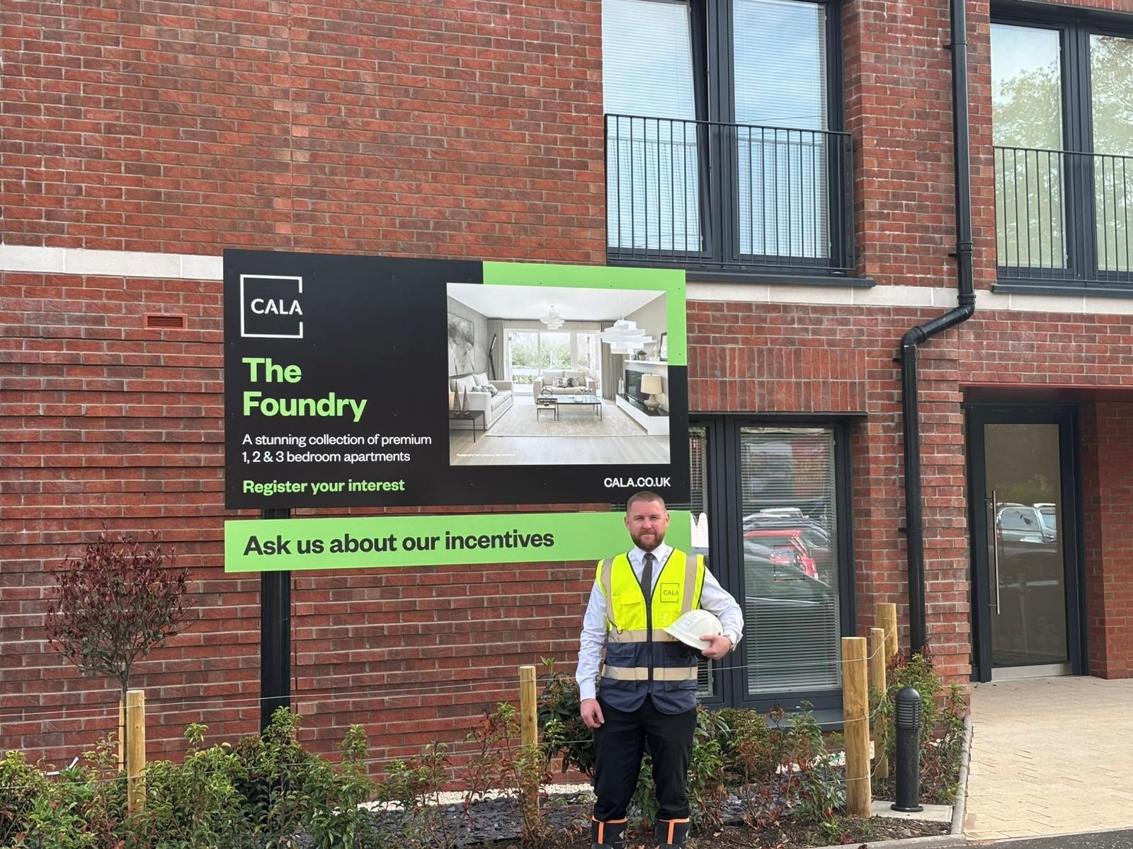 Cala Homes site manager gets Pride in the Job accolade