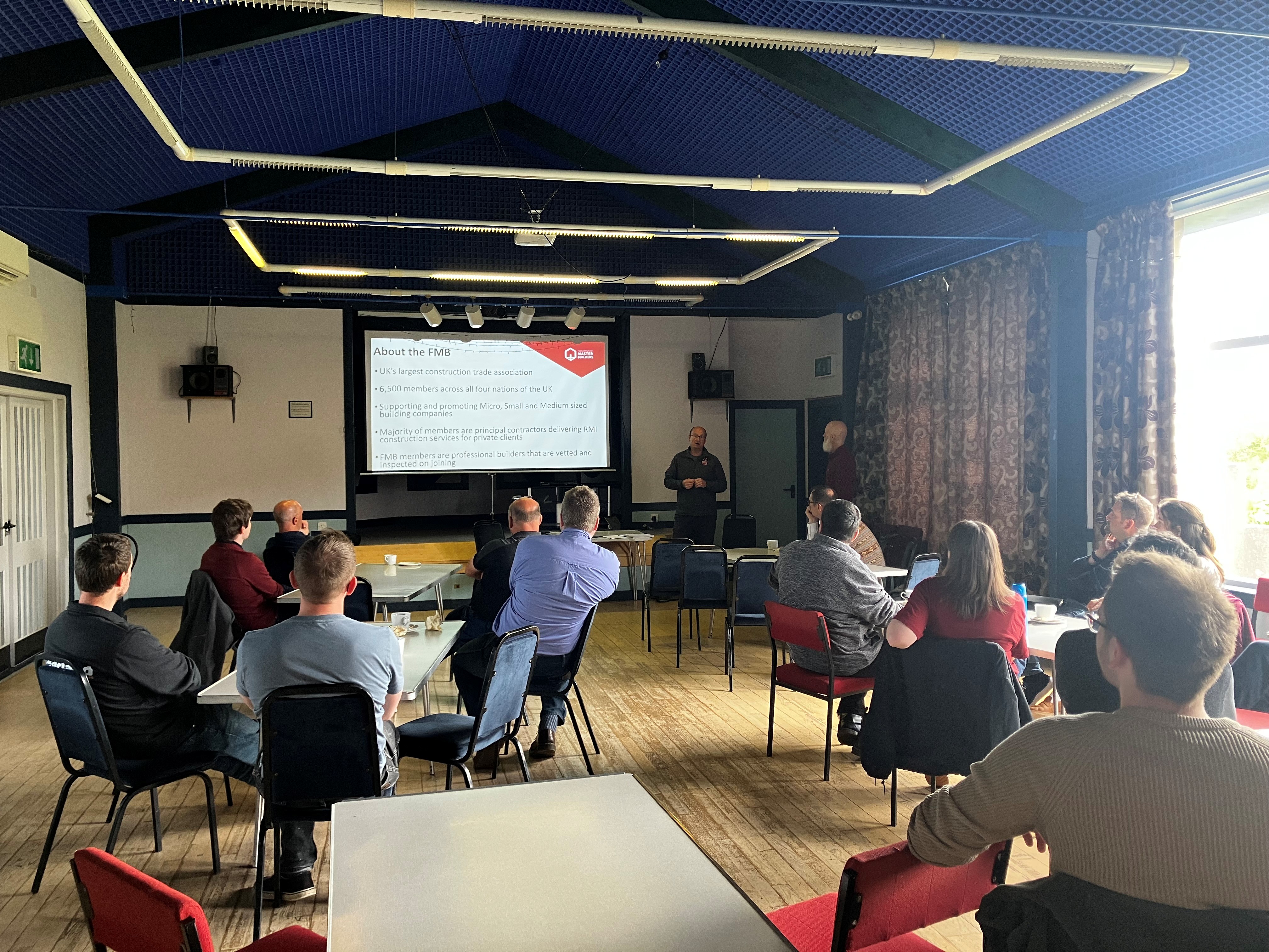 Builders and architects connect at networking event hosted by FMB and RIAS