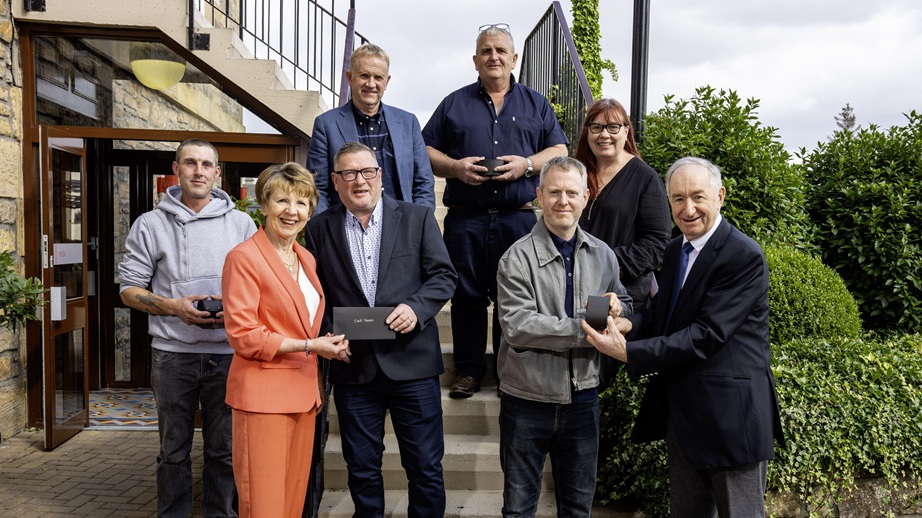 Long-serving employees celebrated at Robertson Group