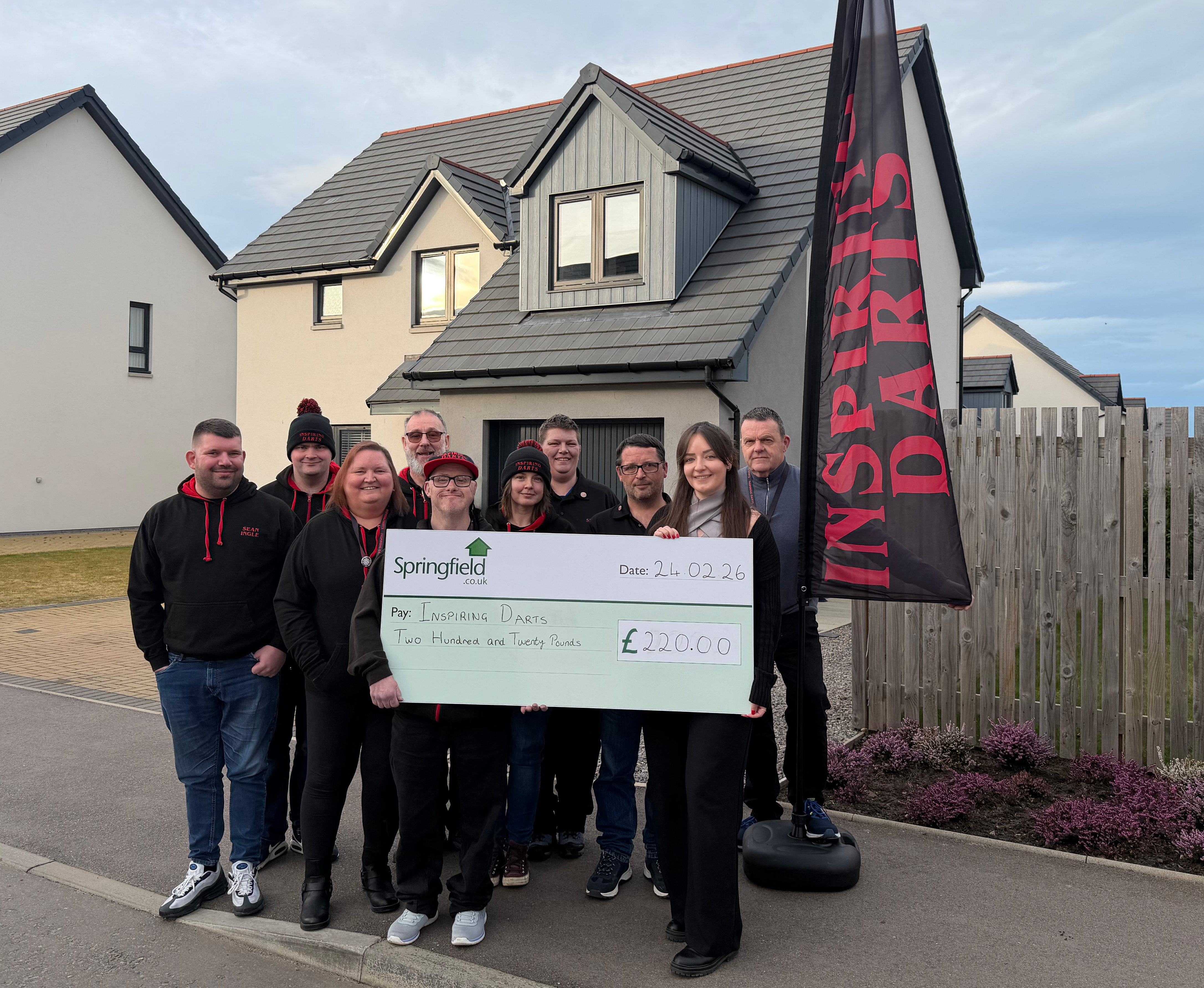 Springfield backs Inspiring Darts with year-long competition sponsorship