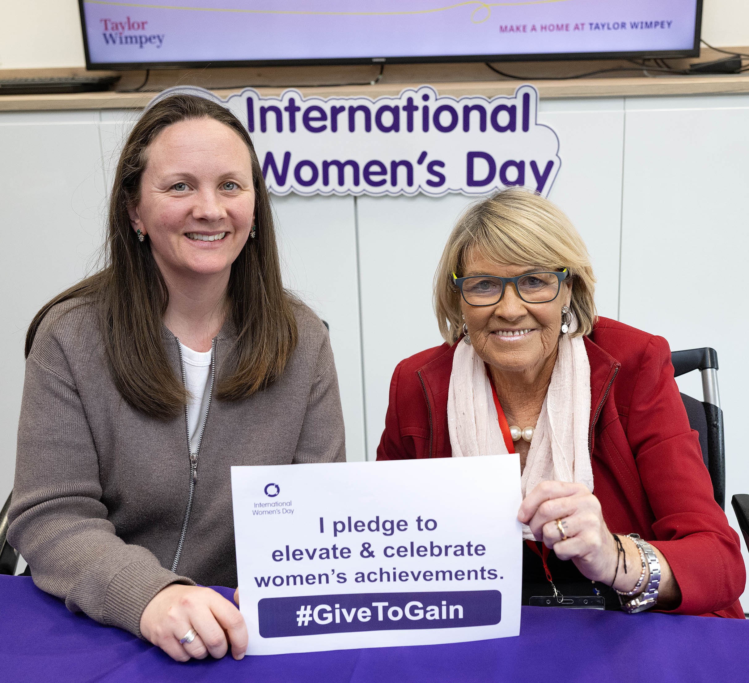 Football legend Rose Reilly MBE joins Taylor Wimpey on International Women’s Day