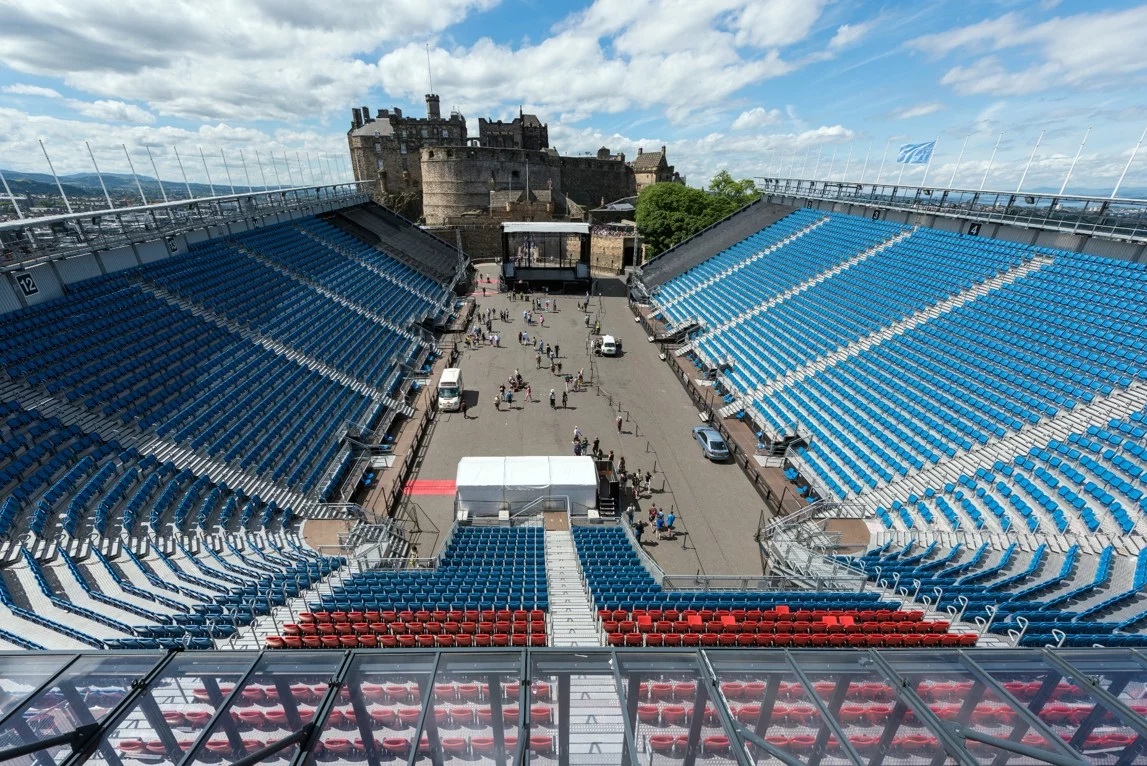 Tilbury Douglas hands over Military Tattoo grandstands for 13th year