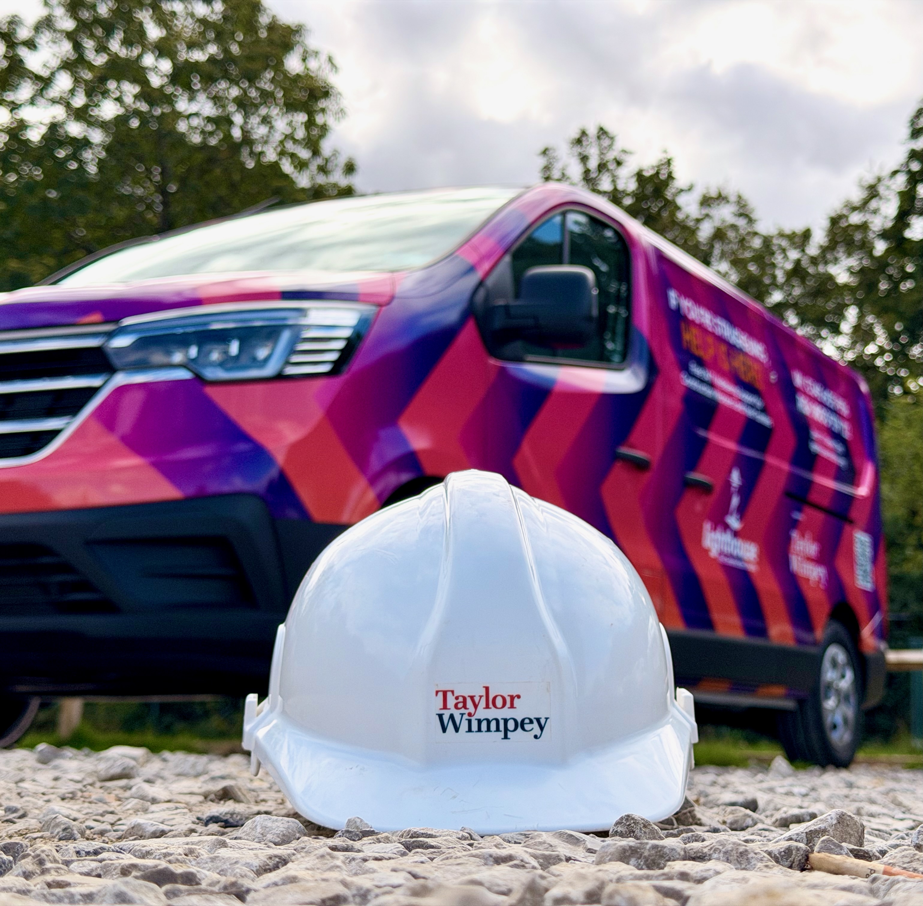 Taylor Wimpey donates van to support Lighthouse Charity campaign