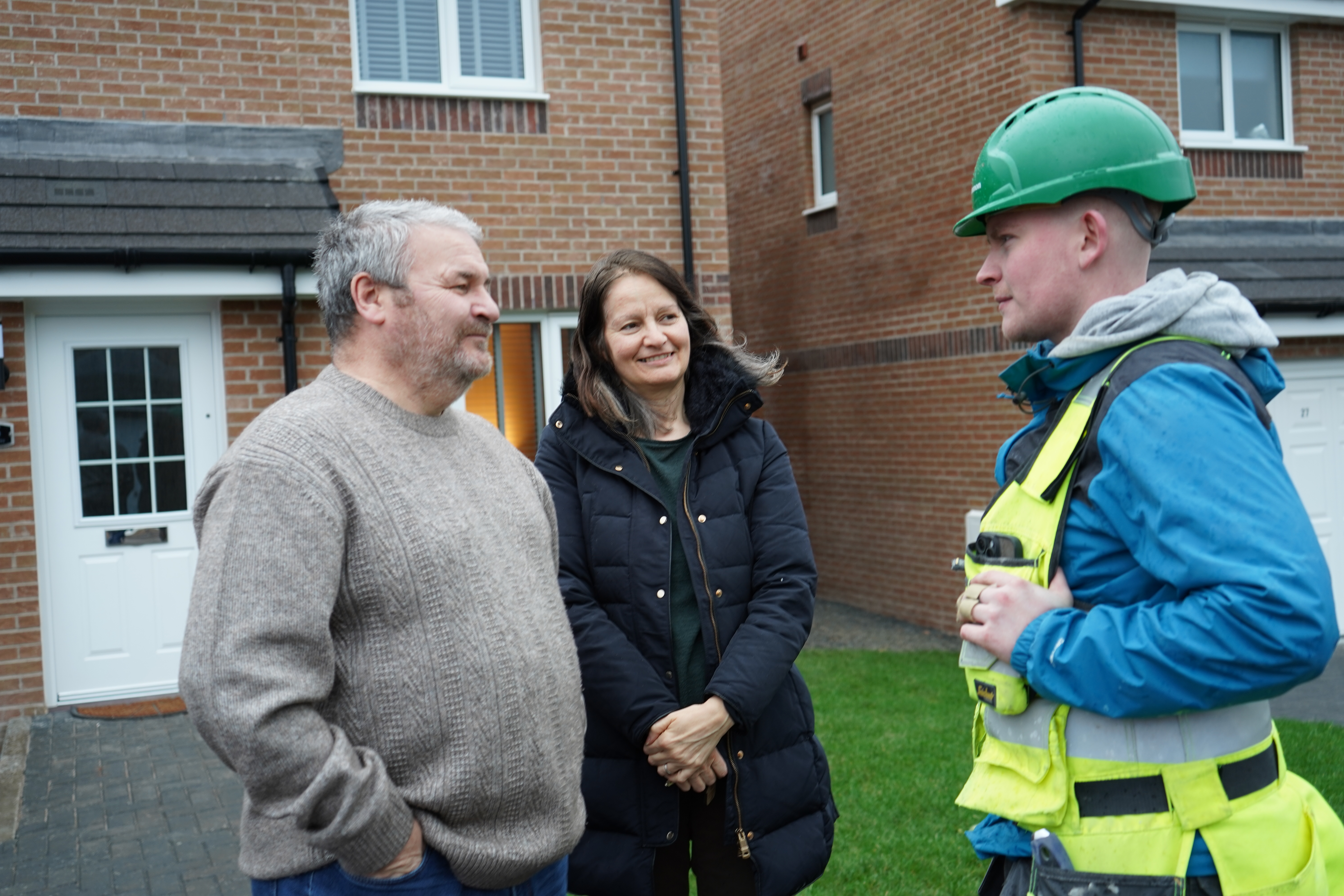 And finally... apprentices build dream home for boss