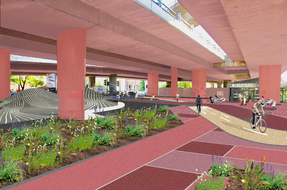 In Pictures: Designs to bring greener public space and better links to Anderston