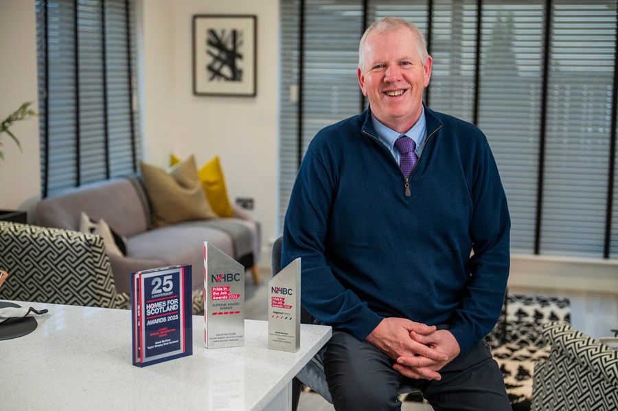 Video: East Renfrewshire site manager hails NHBC award