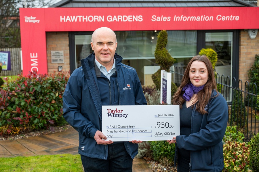Taylor Wimpey strengthens support for Queensferry RNLI
