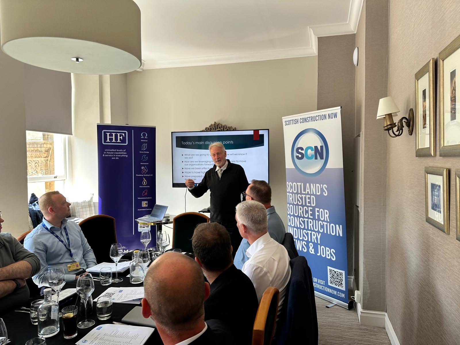 Strategic leadership: Inside the Scottish Construction Now roundtable