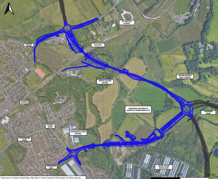 Applications for East Airdrie Road Link to be submitted