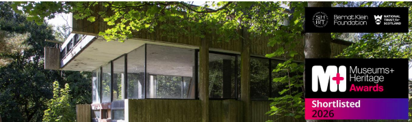 Bernat Klein Studio Coalition shortlisted at Museums + Heritage Awards 2026