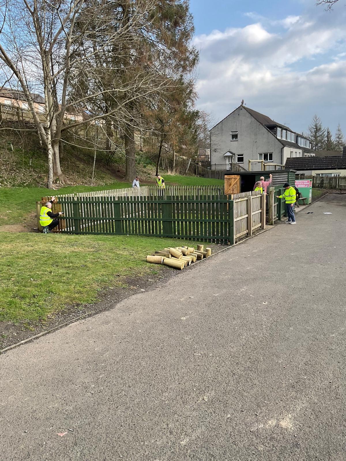 Oregon Timber Frame helps build new life into Borders school playground