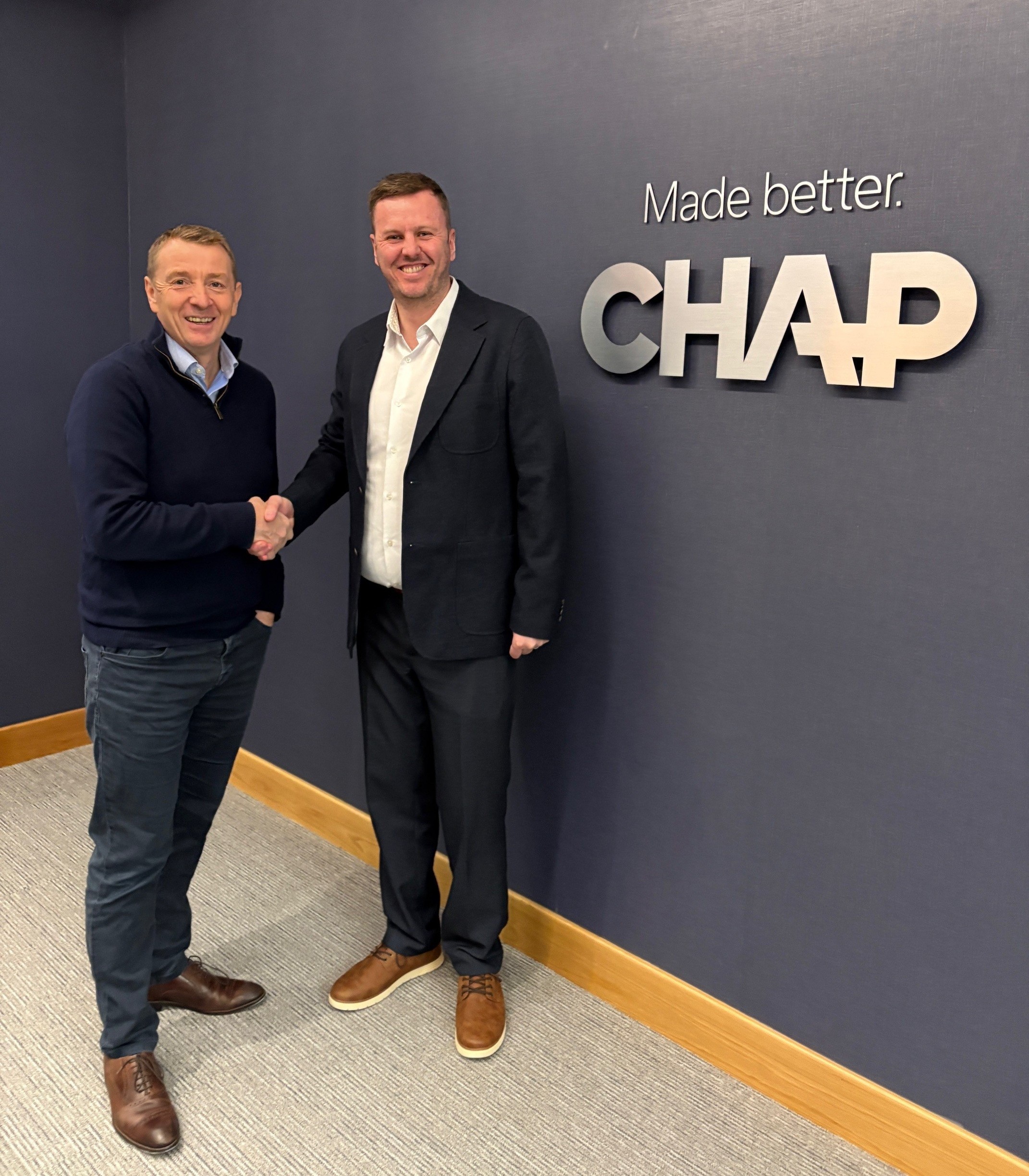 Double promotion to regional leadership at CHAP Group