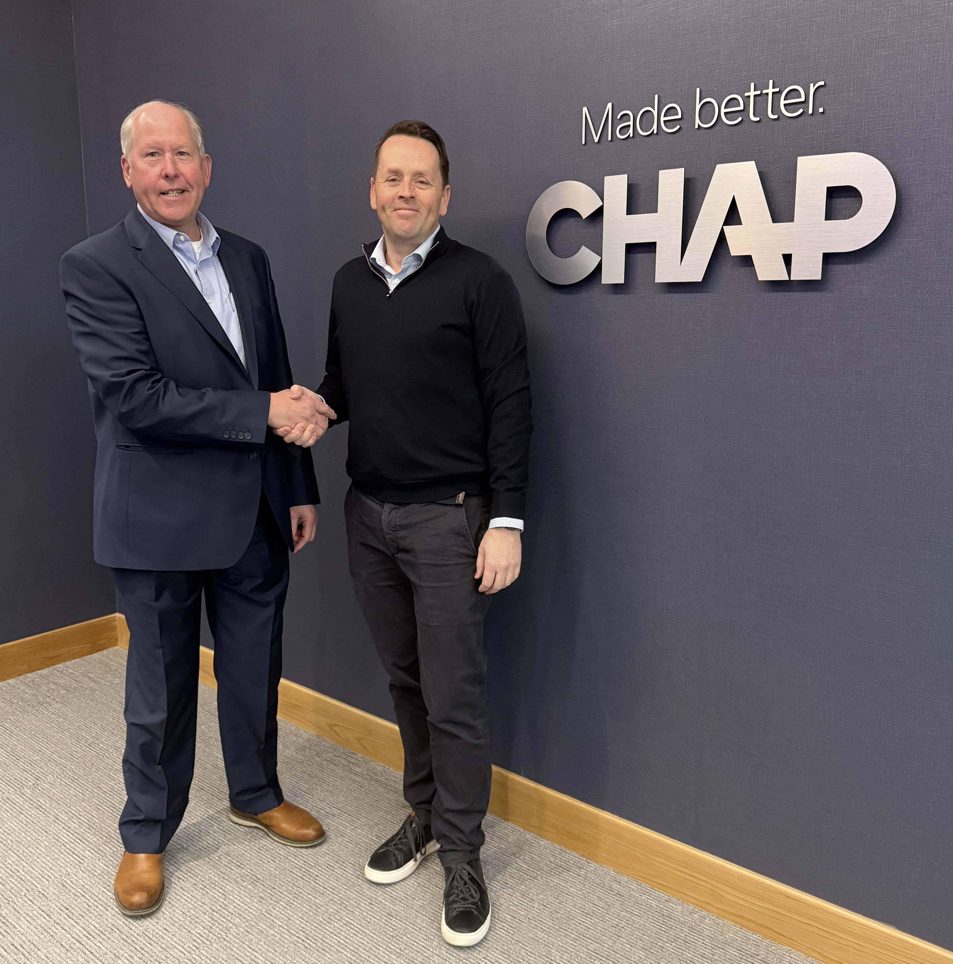 Double promotion to regional leadership at CHAP Group