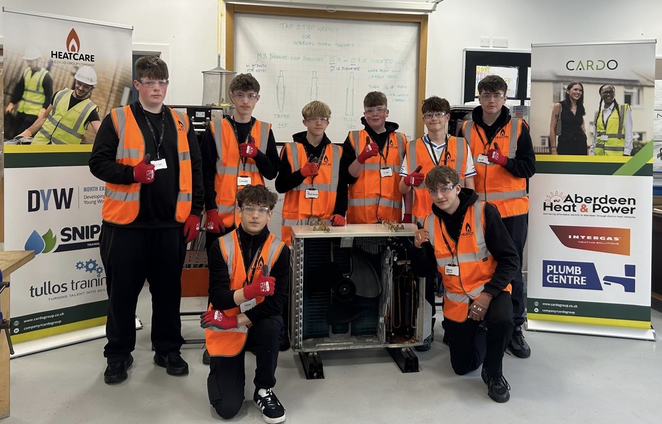 Heatcare and DYW inspire next generation of tradespeople with plumbing workshops