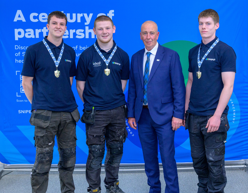 Top apprentices crowned at annual plumbing competition