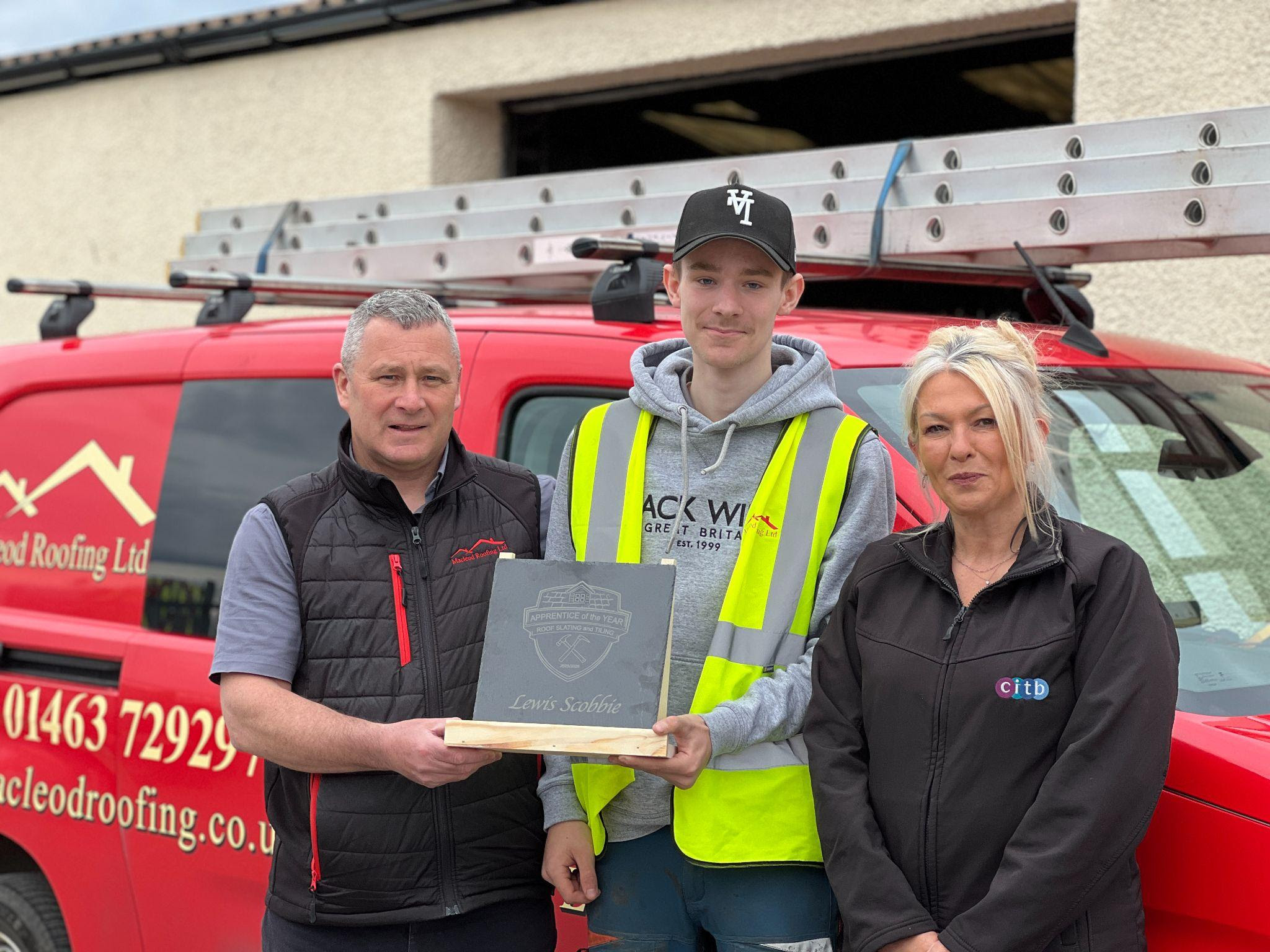 Inverness apprentice recognised with ‘Apprentice of the Year’ award
