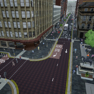 New bus gate to support public transport around George Square