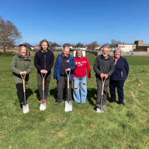 Construction underway on Borders pump track