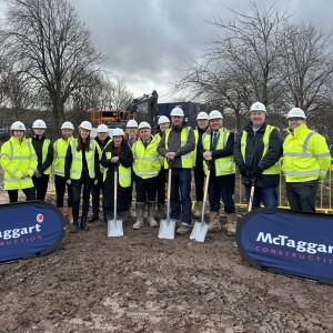 Construction begins on 28 mid-market rent homes in Easthouses