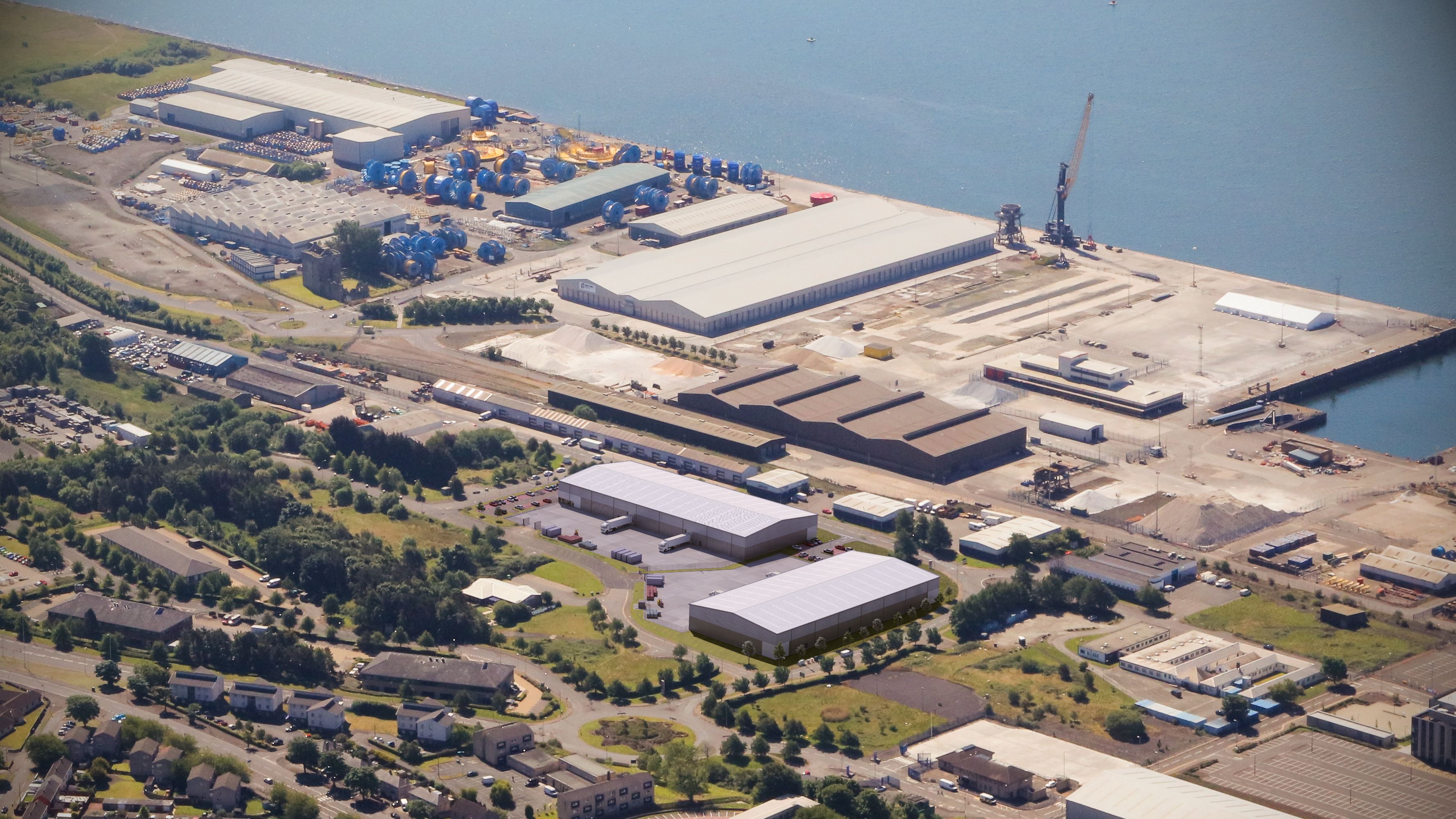 Plans submitted for new industrial scheme in Rosyth