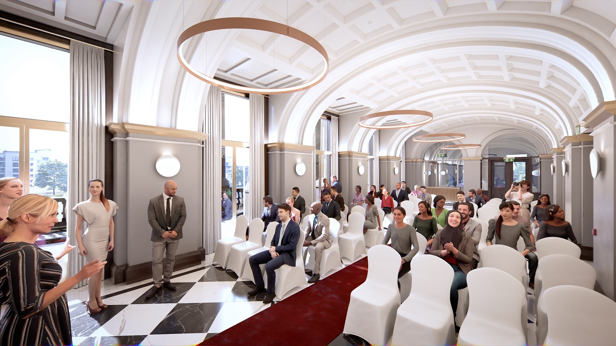 Video: First glimpse of Paisley’s A-listed town hall’s £22m transformation