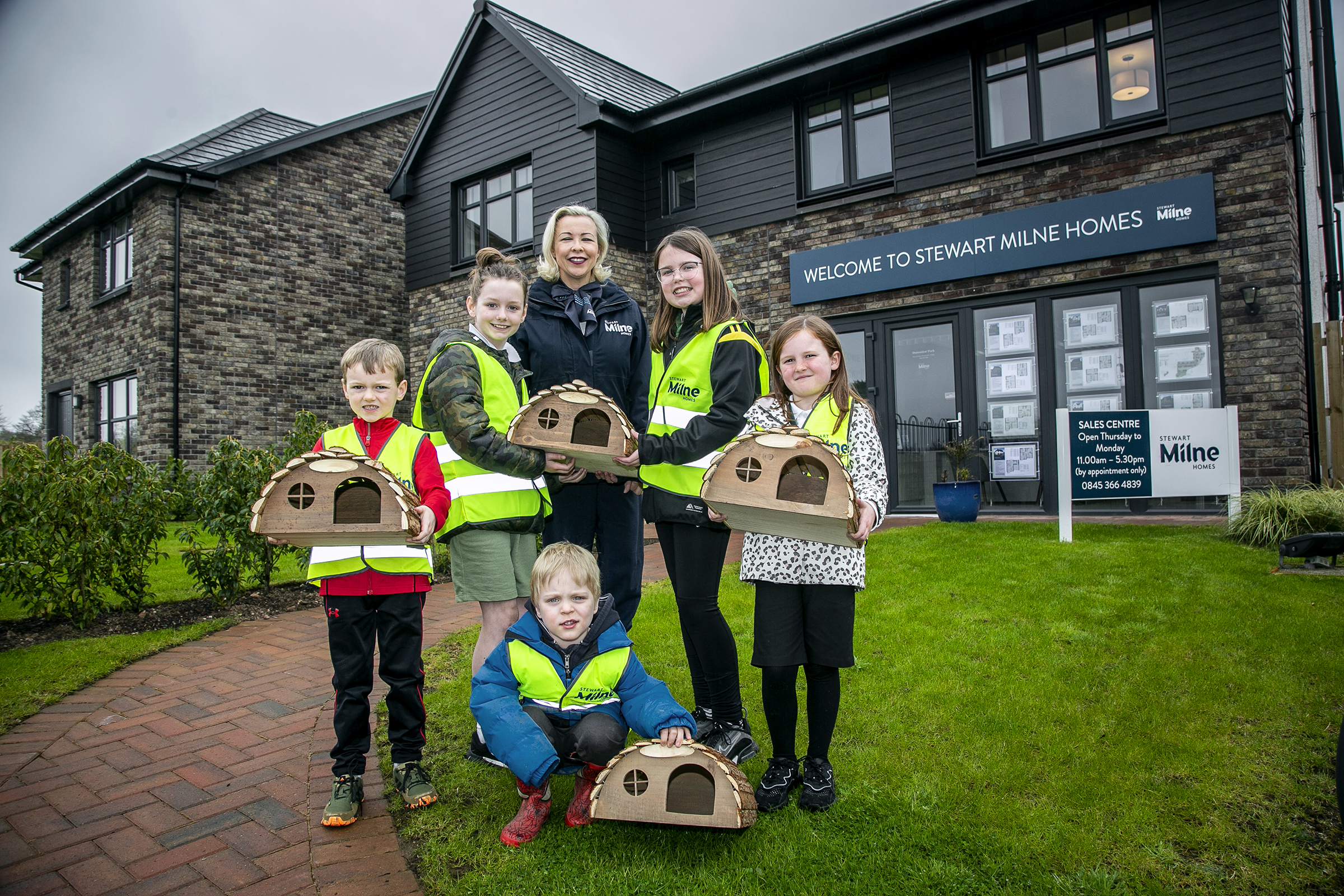 Stonehaven residents make a home for hedgehogs