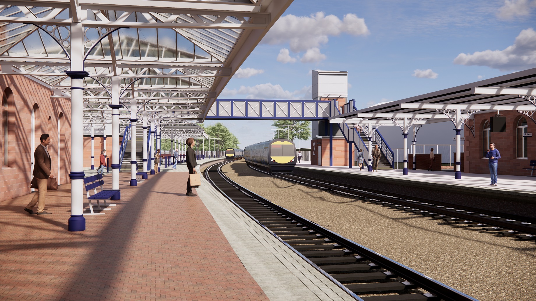 Plans submitted for new Dumfries station bridge