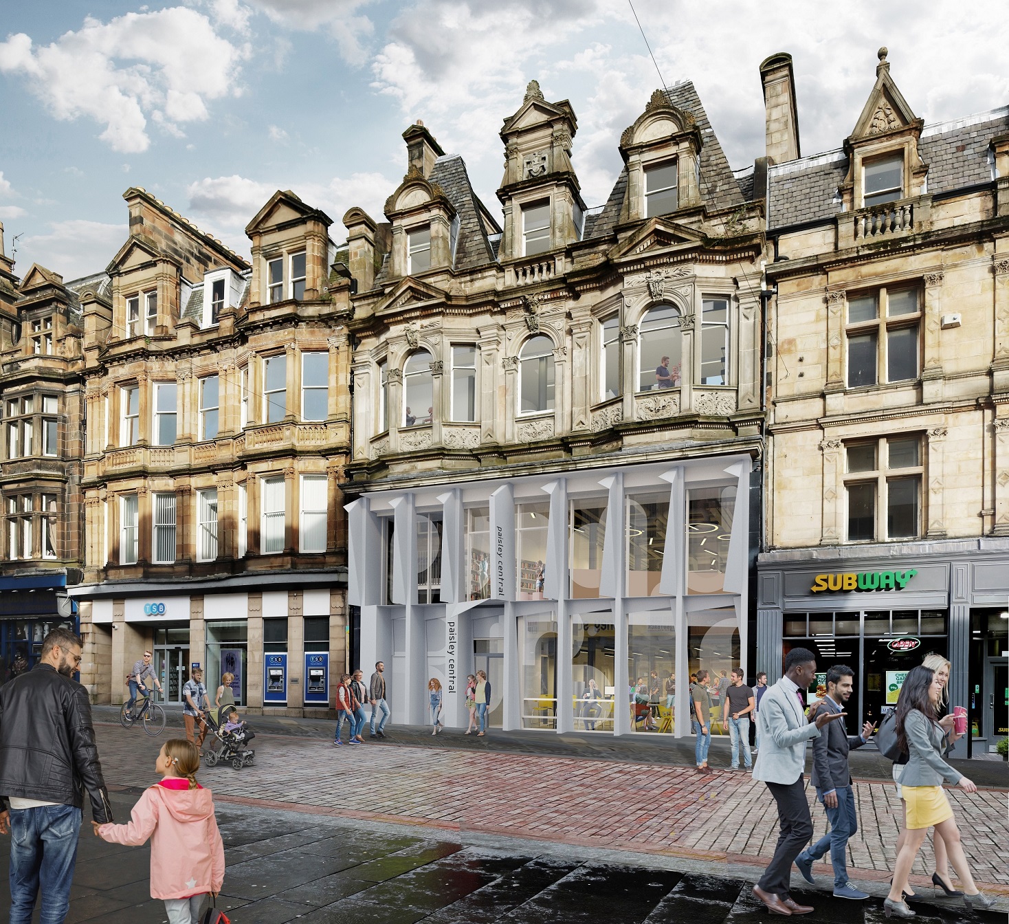 In Pictures: First images of new Paisley learning and cultural hub
