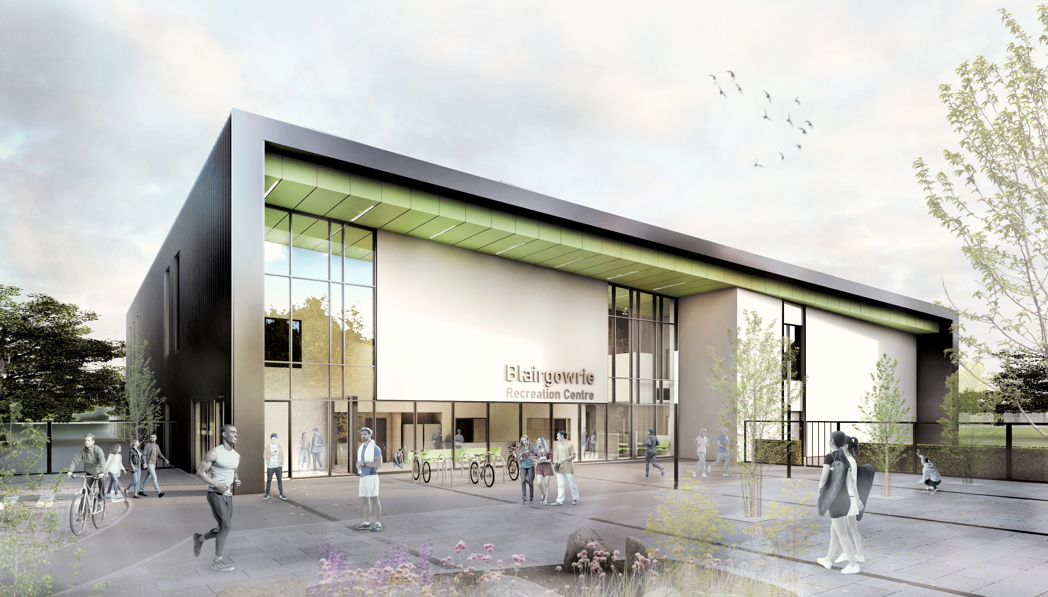Work underway on new £36m Blairgowrie sports centre