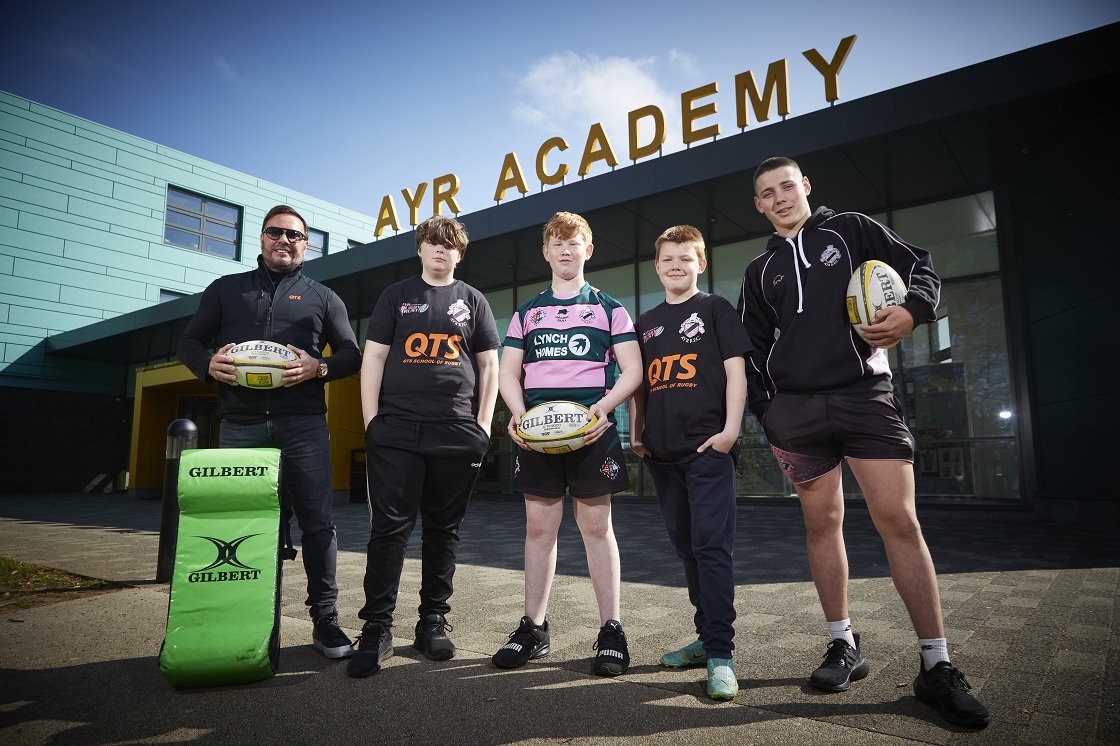 QTS launches South Ayrshire school of rugby