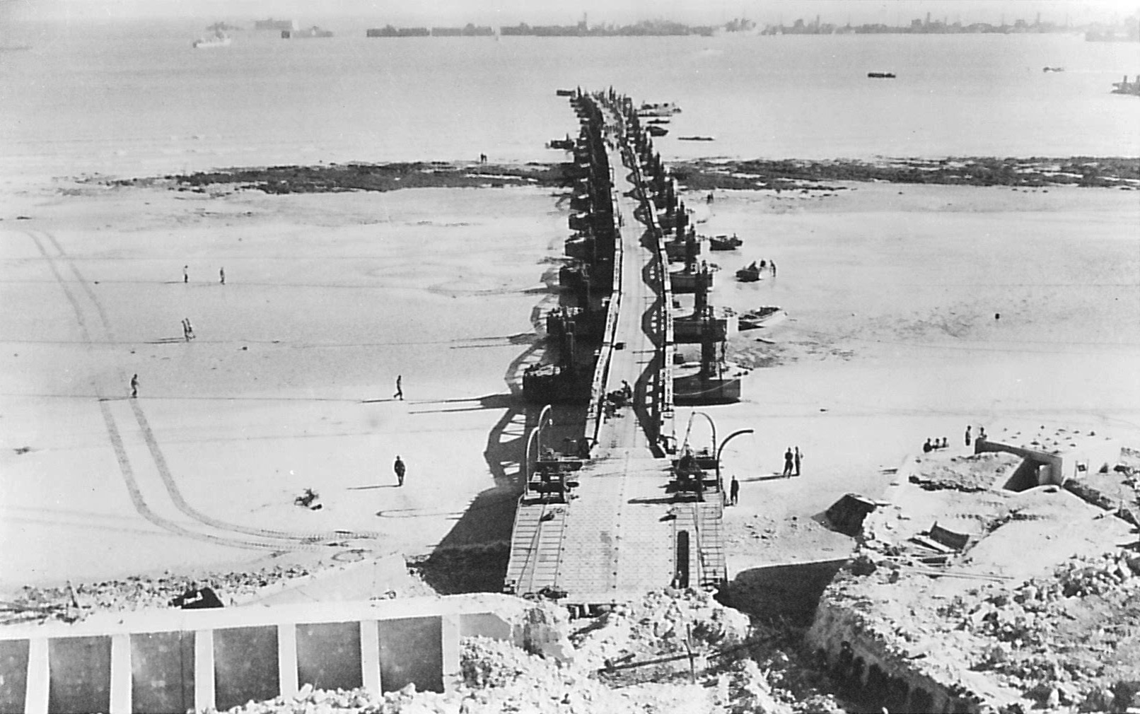 And finally... Wates unveils rare images of D-Day harbour construction