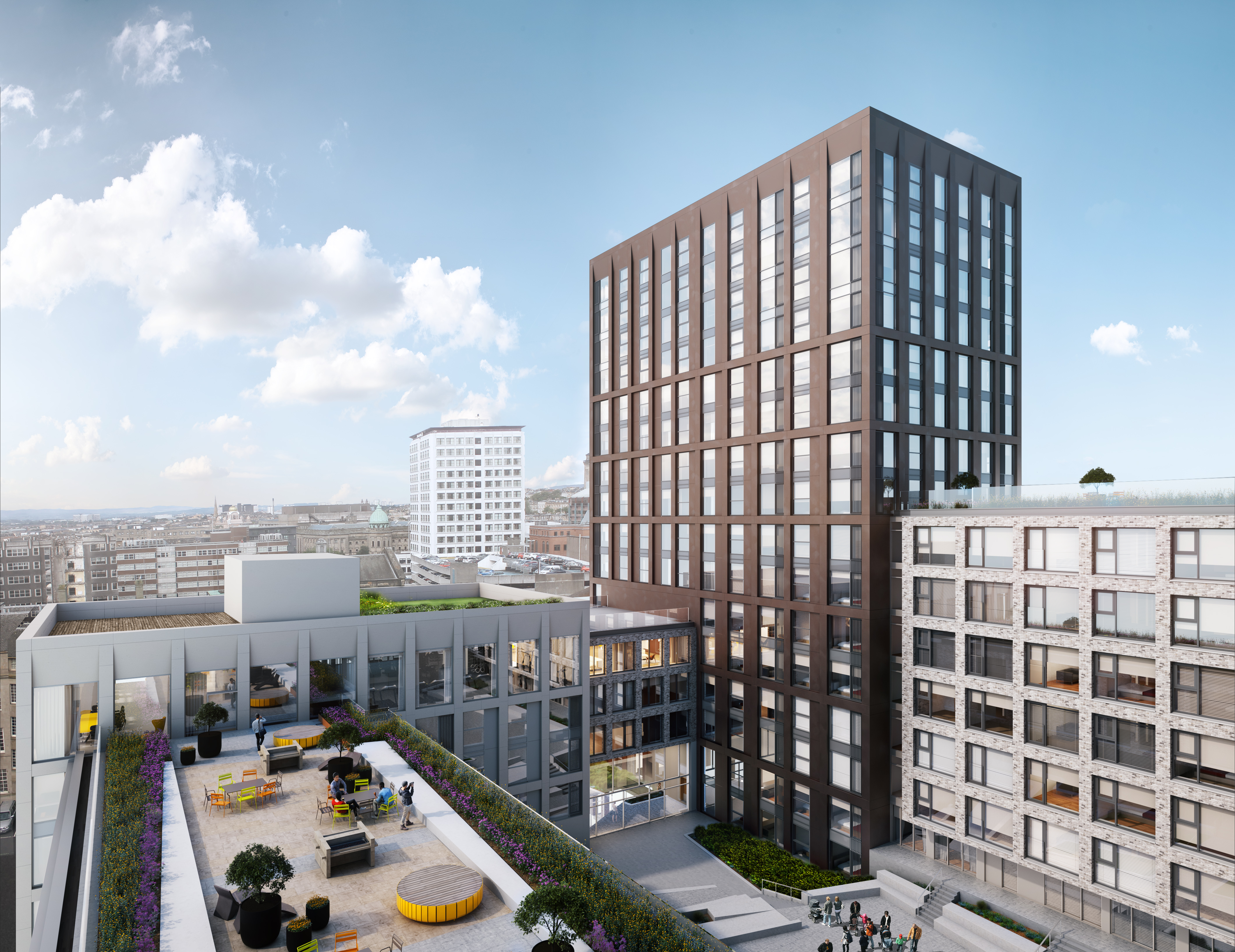 Major investors back build-to-rent development on site of former Glasgow police HQ